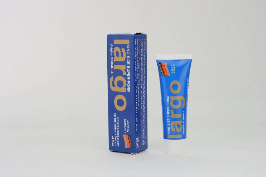 Erkaklar uchun 40ml Largo o'simlik bo'yini oshiruvchi krem, bo'yni oshirish, qalinroq, kuchliroq, zo'r