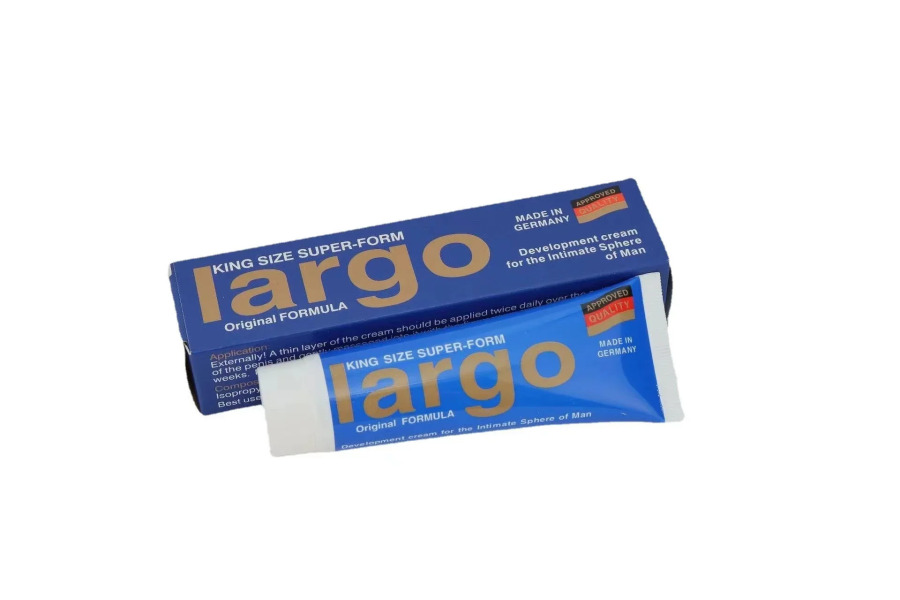 Erkaklar uchun 40ml Largo o'simlik bo'yini oshiruvchi krem, bo'yni oshirish, qalinroq, kuchliroq, zo'r