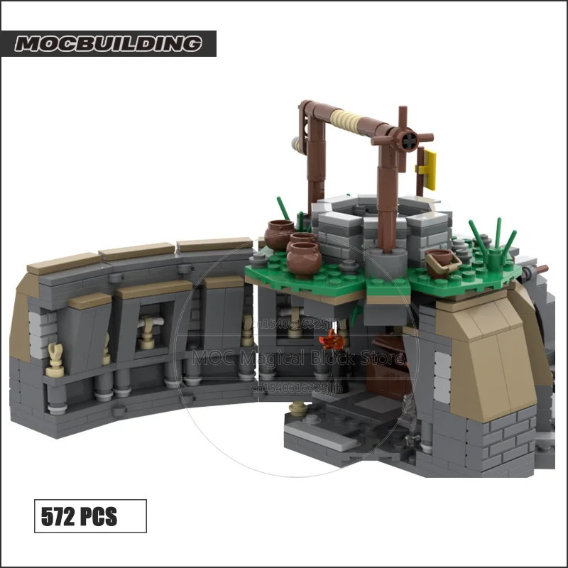 Time The Well Moc Строительные блоки Серия замков Архитектура Технология Кирпичи DIY Сборка Коллекция Дисплей Игрушки Рождественские подарки