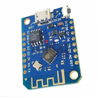Плата для разработки Wemos D1 Mini V3.0.0 WIFI на основе ESP8266 CH340 CH340G 4 Мб для Arduino Nodemcu V2 MicroPython