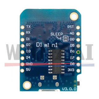 Wemos D1 Mini V3.0.0 WIFI Интернет вещей Плата развития ESP8266 CH340 CH340G 4MB для Arduino Nodemcu V2 MicroPython