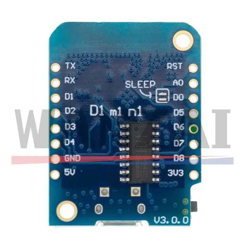 Wemos D1 Mini V3.0.0 WIFI Интернет вещей Плата развития ESP8266 CH340 CH340G 4MB для Arduino Nodemcu V2 MicroPython