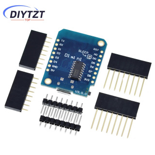 Wemos D1 Mini V3.0.0 WIFI Интернет вещей макетная плата на базе ESP8266 CH340 CH340G 4 МБ для Arduino Nodemcu V2 MicroPython