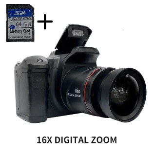 Keng burchakli telefoto linzali yangilangan raqamli Full HD1080P 16x raqamli masshtabli kamerali videokamera Vlogging yuqori aniqlikdagi зеленый