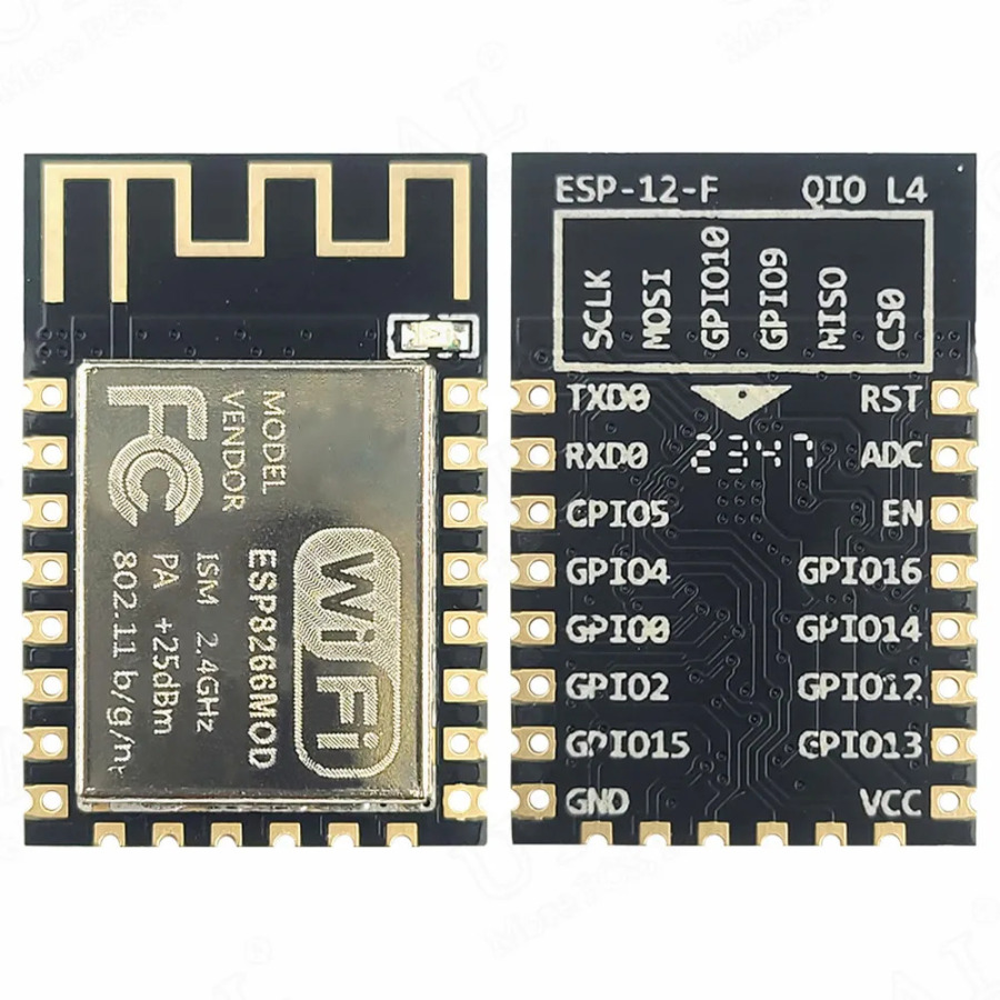 Модуль Wi-Fi ESP8266 12F, плата для разработки Интернета вещей, последовательный 22-контактный ESP8266-12F Wi-Fi