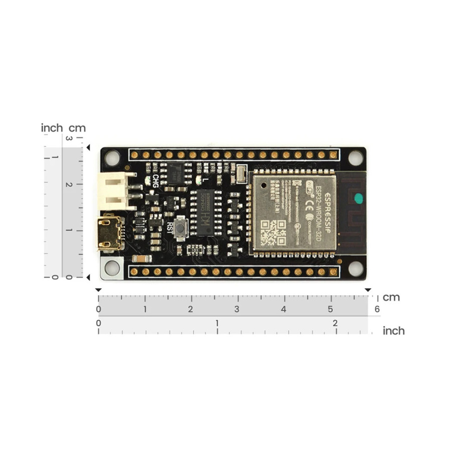 DFRobot FireBeetle ESP32 IOT mikrokontroller haydovchi platasi 3.3V~5V ESP-WROOM-32 Wi-Fi-ni qoʻllab-quvvatlaydigan Bluetooth narsalar Interneti uchun