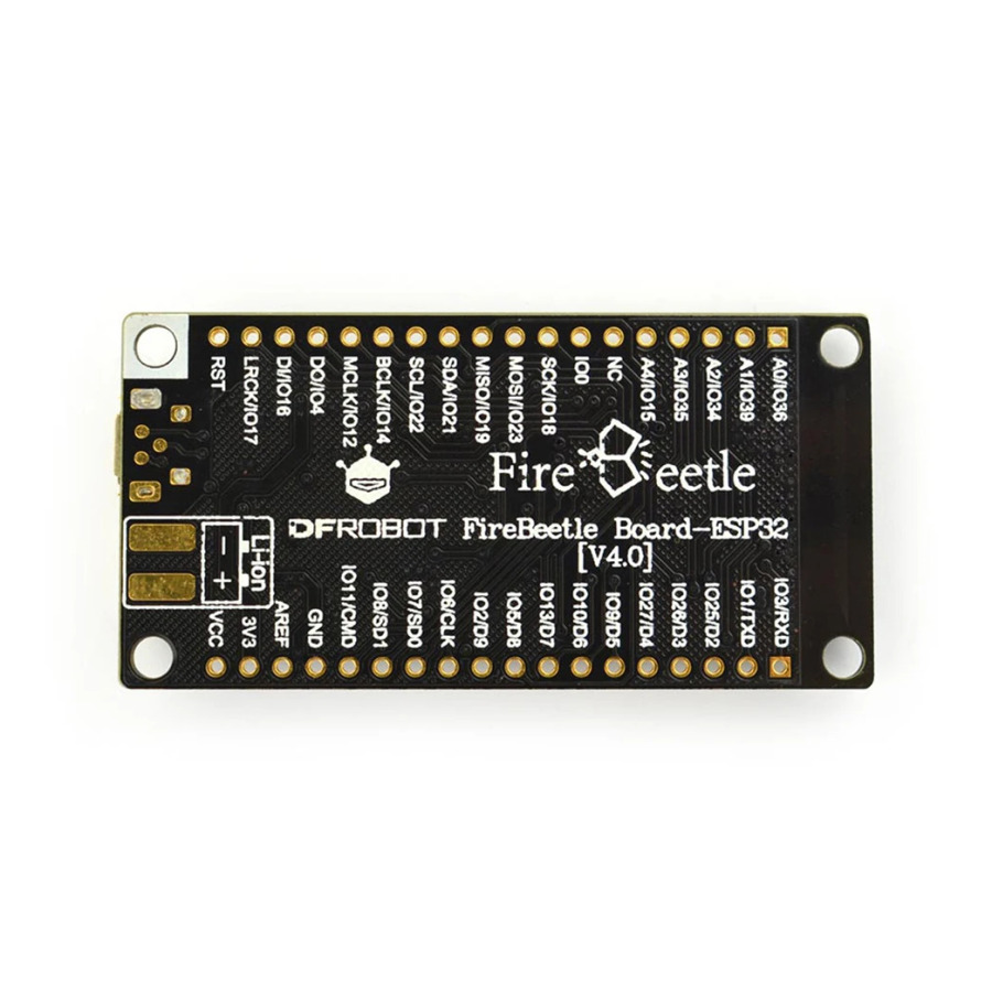 DFRobot FireBeetle ESP32 IOT mikrokontroller haydovchi platasi 3.3V~5V ESP-WROOM-32 Wi-Fi-ni qoʻllab-quvvatlaydigan Bluetooth narsalar Interneti uchun