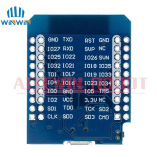 D1 mini ESP32 Φ WiFi + Bluetooth-совместимая плата для разработки Интернета вещей на основе ESP8266, полностью функциональная