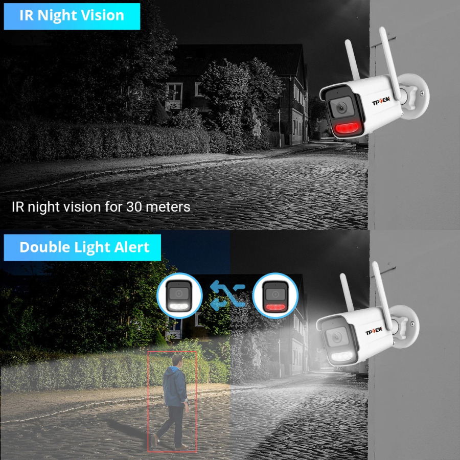 8MP 4K IP kamera Wi-Fi simsiz 5MP AI shaxsni aniqlash iCSee CCTV Bullet tashqi kuzatuv xavfsizlikni himoya qilish video kamera kamerasi