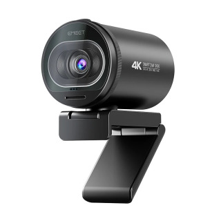 Веб-камера 4K для стриминга, 1080P 60FPS, USB-камера EMEET S600 с автофокусом и микрофонами для TikTok/YouTube черный
