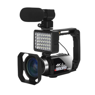 Raqamli kameralar 4K Professional vlogging kamerasi Wi-Fi 48MP Youtube kamerasi 18x raqamli kattalashtirish raqamli veb-kamera зеленый пакет1