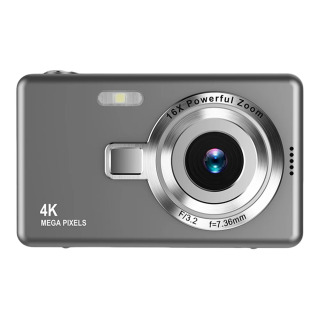4K HD 1080P камера для видеоблогов с автофокусом, 16-кратный зум, фотокамера, 2,4-дюймовый IPS-экран, видеокамера для детей и взрослых, фотография зеленый
