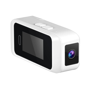 YANGI koʻzoynak taqiladigan mini choʻntak kamerasi 1080P portativ DVR tana kamerasi mini ekranli bosh oʻrnatish kamerasi БЕЛЫЙ пакет2