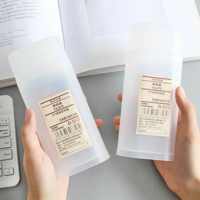 Ijodiy oddiy seriyali portativ ish stoli organizator qalam ushlagichi qalam sumkasi saqlash qutisi maktab ofis materiallari kantselyariya buyumlari