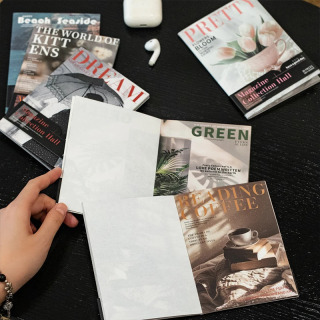 Журнал GO, 30 листов, коллекция журналов, материал, книга для скрапбукинга, коллаж, мусорный журнал, галерея журналов, материал, бумага