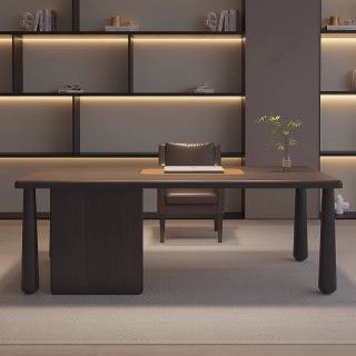 Ko'p qirrali ofis mebellari, kompyuterlari etarli bo'lgan stol, ish maydonini kengaytiradigan o'quv materiallari, Muebles Oficina bezaklari