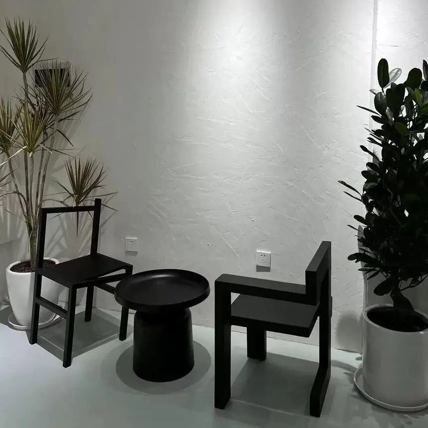 Issiq uy mebellari Nordic Retro ovqat stullari minimalist stul Yashash xonasi yotoq xonasi qattiq yog'ochli bitta stul Stolli stul Cas