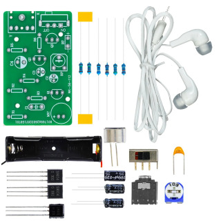 Oddiy eshitish vositasini yigʻish toʻplami: elektron PCB lehimlash va yigʻish toʻplami, oʻquv va amaliyot toʻplami, alohida komponentlar Хаки