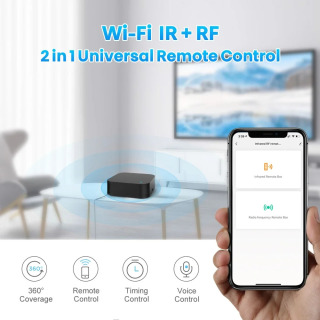 Uy uchun Tuya Smart masofadan boshqarish pulti: Wi-Fi, IR, konditsionerlar, pardalar, garajlar uchun RF433MHz, Alexa va Google Home bilan mos keladi