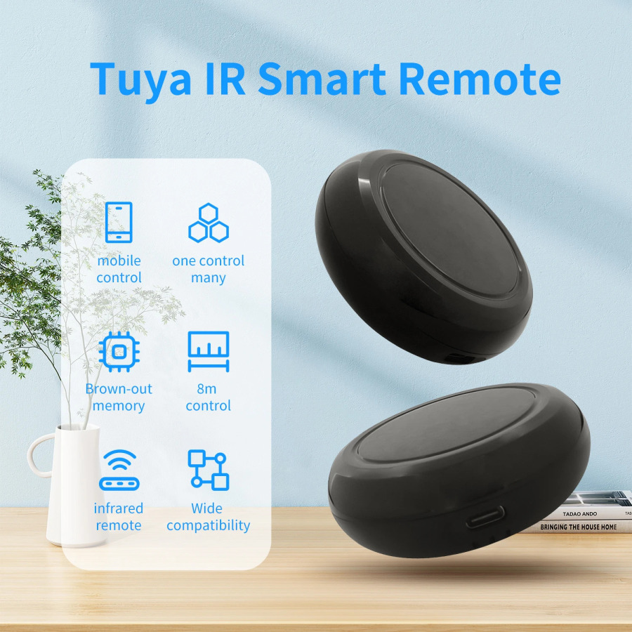 Smart IR Wi-Fi masofadan boshqarish pulti Tuya boshqaruv paneli Smart Life mahsulotlari Ovozli boshqaruv Smart uyni avtomatlashtirish tizimi