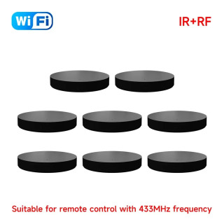 Умный Wi-Fi RF IR пульт дистанционного управления Tuya для умного дома, для кондиционеров и всех телевизоров, включая LG TV, с поддержкой Alexa и Google Home Розовый