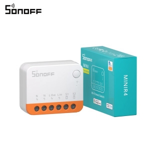 Смарт-переключатель SONOFF MINIR4 с Wi-Fi и 2-сторонним управлением БЕЛЫЙ