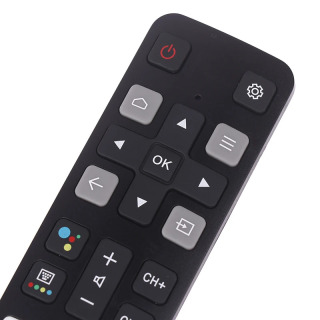 Новый инфракрасный пульт дистанционного управления Smart Home TCL подходит для пульта дистанционного управления TV 2024 БЕЛЫЙ