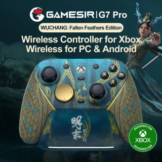 GameSir G7 Pro Xbox litsenziyasi bilan oʻyin boshqaruvchisi, Xbox uchun simli boshqaruvchi, kompyuter va Android qurilmalari uchun simsiz geympad Синий