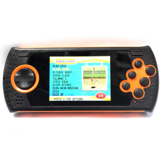 Портативный игровой плеер AtGames Mega Drive (вариант 6 кнопок) СВЕТЛЫЙ СИНИЙ