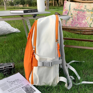 Moda Uniseks xalta yuqori sifatli elkama-sumkalar katta hajmli kompyuter sumkasi suv o'tkazmaydigan mato maktab sumkasi Yengil vaznli ayollar sumkalari