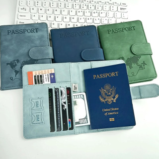 Sayohat Essentials uchun pasport qopqog'i Pasport hamyoni Sayohat aksessuarlari Ayollar/Erkaklar uchun pasport kitoblari egalari