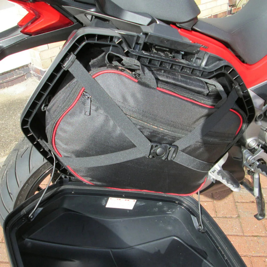 Ducati Multistrada V4 S 2021 uchun ichki sumkalar Plastik yon panellar qoplamalari MULTISTRADA v4 uchun mototsikl aksessuarlari