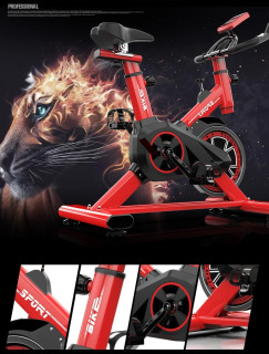 Qarshilik velosporti bilan maxsus tayyorlangan Fitness Spinning Velosipedi Kardio mashqlari uskunasi