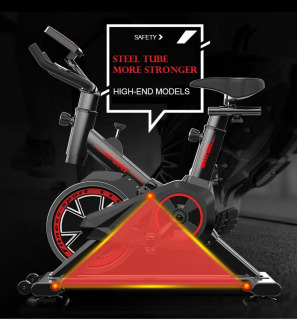 Qarshilik velosporti bilan maxsus tayyorlangan Fitness Spinning Velosipedi Kardio mashqlari uskunasi