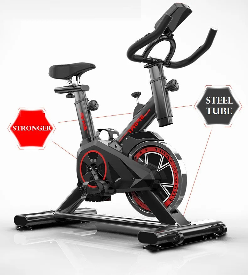 Qarshilik velosporti bilan maxsus tayyorlangan Fitness Spinning Velosipedi Kardio mashqlari uskunasi