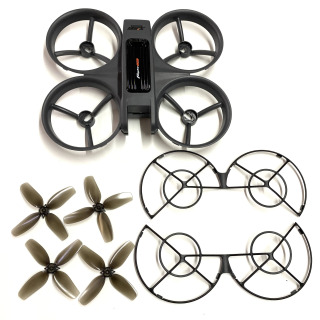 X226 Mini Quadcopter VR aksessuarlari uchun mos keladigan original S156 RC Drone qismlari parvona tayanchi himoya ramkasi БЕЛЫЙ