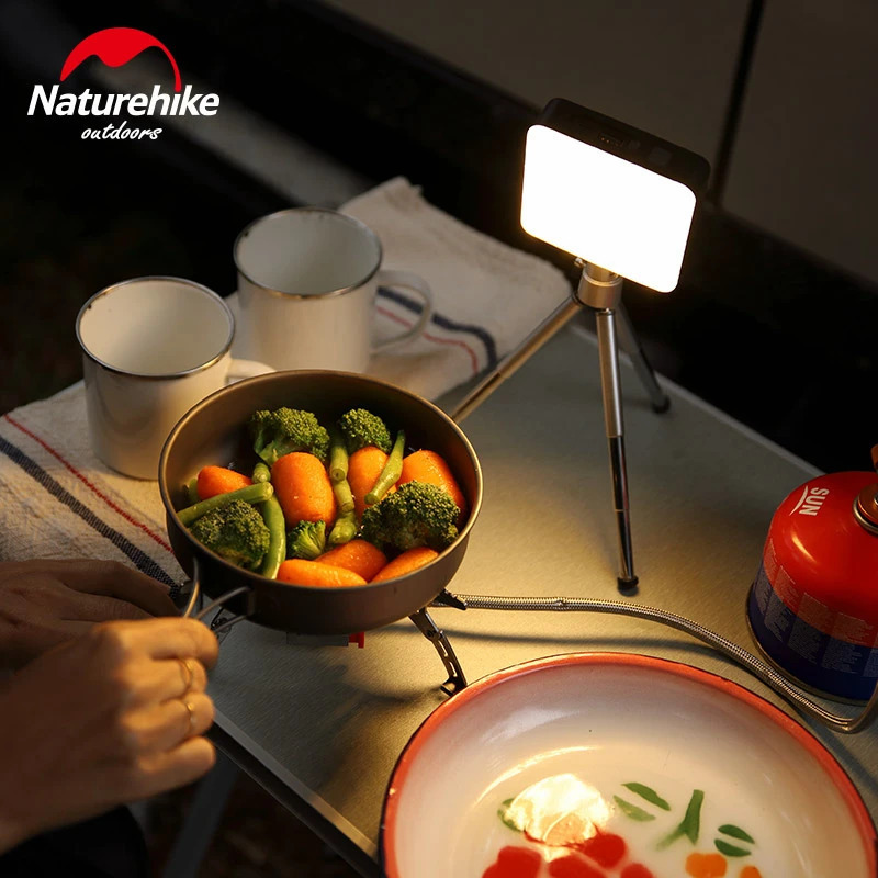 Naturehike LED chodir yoritgichi lager chodiri Ochiq portativ chiroqlar Piyoda baliq ovlash chiroqlari USB zaryadli lager chiroqlari
