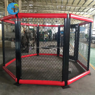 Yuqori sifatli zavod maxsus jang san'atlari uskunalari: boks ringi, pol sakkizburchak qafas, MMA qafas, ishlatilgan boks ringi