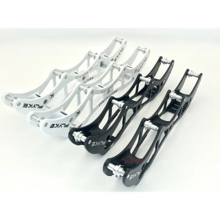 Tezlik uchun konkida stend 3*90/100/110/125mm 4*100/110mm 3 gʻildirak 4 gʻildirak alyuminiy skeyt uchun taglik braketi