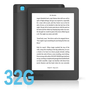 KOBO Aura edition2 ebook eReader N236 eink 212PPI kindle передний фонарь 4G/16GB/32GB электронная книга onyx boox likebook БЕЛЫЙ Комплекты для чтения электронных книг + чехол + защитная пленка для экрана