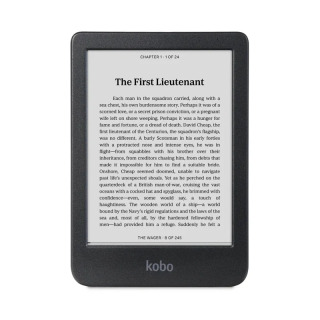 Электронная книга Rakuten Kobo Clara BW, 6 дюймов, 16 ГБ, сенсорный экран, водонепроницаемость IPX8, поддержка Bluetooth/Wi-Fi, E-ink, подарок черный