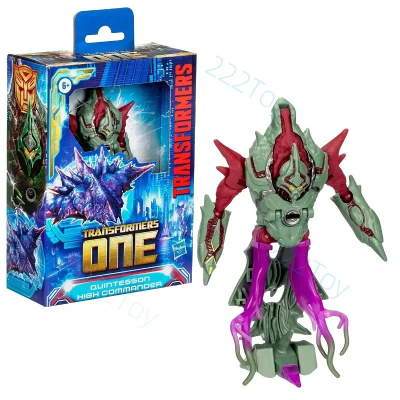 Новый фильм-трансформеры Origin 8, Prime Changers Deluxe Class Quintesson High Commander, экшн-фигурка, игрушки-роботы, классические хобби