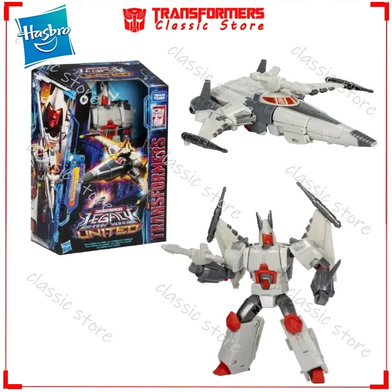 Stokda klassik o'zgartiruvchi o'yinchoqlar Legacy United Voyage Class Star Raider Ferak Cybertron Autobots to'plamli harakat figuralari