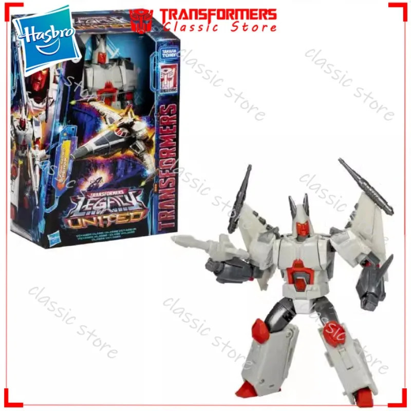 Stokda klassik o'zgartiruvchi o'yinchoqlar Legacy United Voyage Class Star Raider Ferak Cybertron Autobots to'plamli harakat figuralari