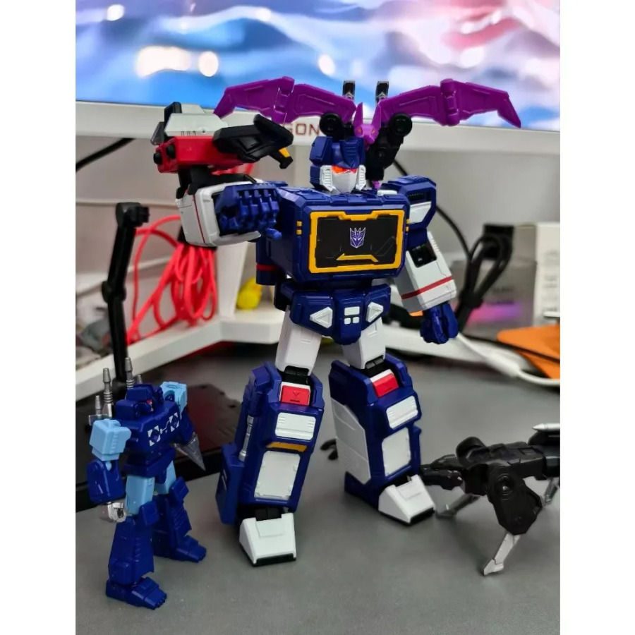 Фигурка Blokees Transformers Legendary Edition Tarn IDW Comics Megatron Soundwave, рождественский подарок