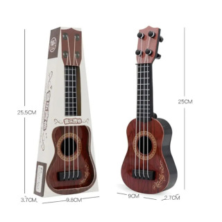 Instrumental o'yinchoqlar Bolalar sovg'asi Ko'ngilochar o'yinchoqlar Klassik Ukulele Kichik gitara o'quv cholg'usi