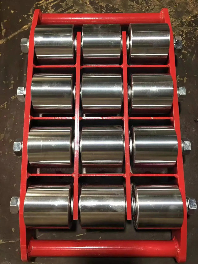 Транспортная грузовая роликовая тележка LISHI, ручные движущиеся коньки, 6 т, 8 т, 12 т, вращающийся маленький бак, транспортные средства