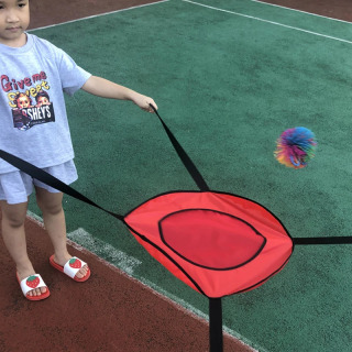 Bolalar uchun qiziqarli ochiq sport o'yinlari To'p otish va ushlash to'plami Ikki o'yinchili interaktiv o'yinchoqlar Sensorli integratsiya tashqi o'yinchoqlar