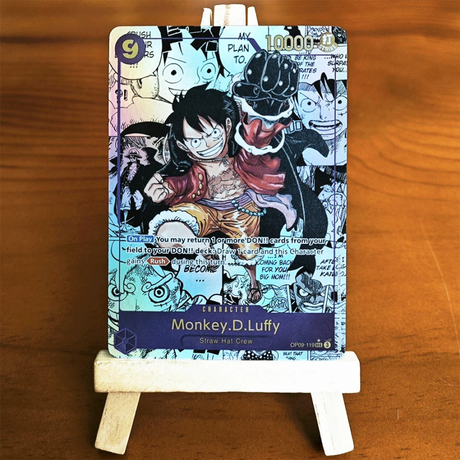 ONE PIECE OPCG savdo kartalari: Luffy, Sabo, Boa Hancock, Silvers Rayleigh, Shanks bilan noyob anime o'yin kartalari - o'yinchoqlar, sevimli mashg'ulotlar, kollektsiyalar