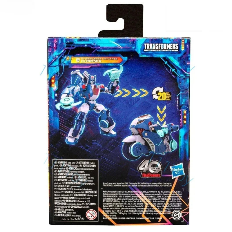 В наличии Hasbro Трансформеры Классические игрушки Legacy United Deluxe Class Chromia Фигурка Робот Игрушка Коллекционные подарки Хобби